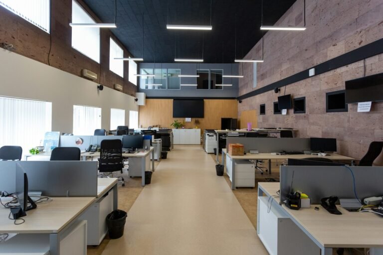 Open-plan office